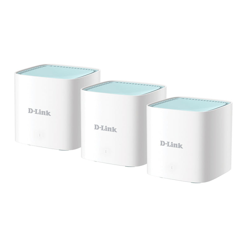 Sistema Wi-Fi 6 Mesh D-Link M15 AX1500 (pack de 3, doble banda con IA)