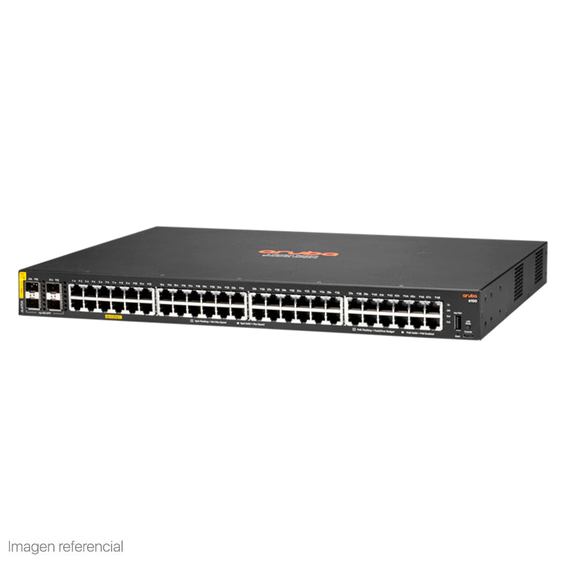 Switch Administrable HPE Aruba 6100 48G Class-4 PoE + 4 SFP+ (JL675A)