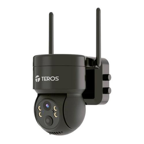 Cámara de Seguridad Solar Inteligente TEROS TE-90603N 3 MP Wi-Fi PTZ (exterior, negra)