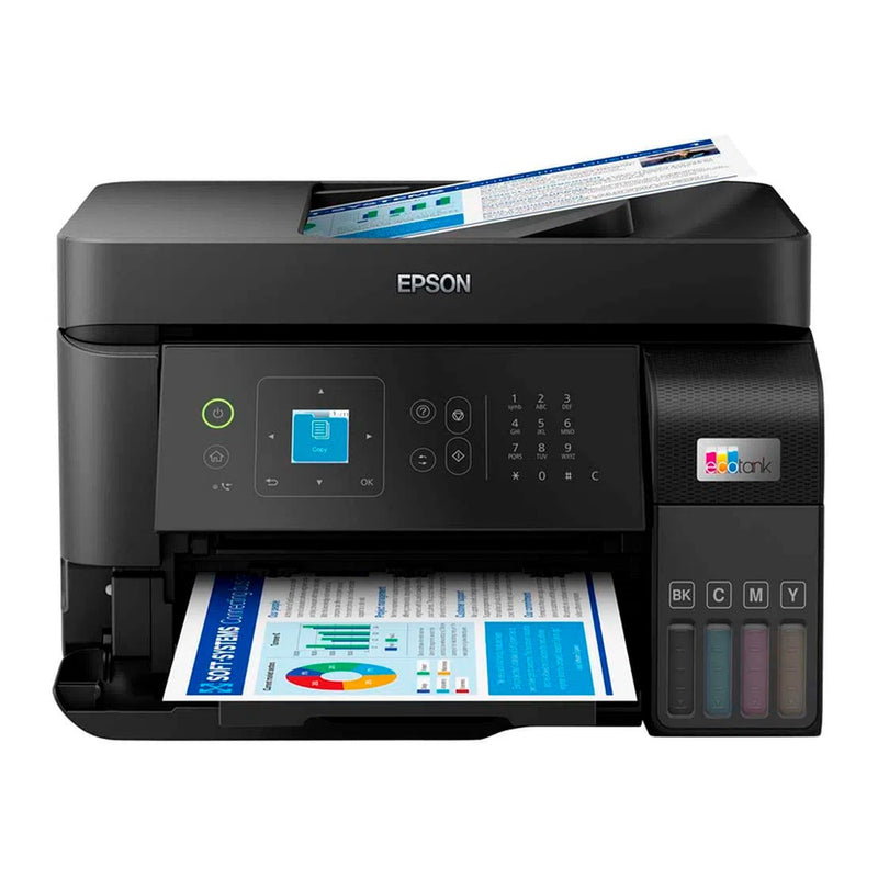 Impresora Multifuncional Epson EcoTank L5590 con ADF, Fax, Wi-Fi y Ethernet