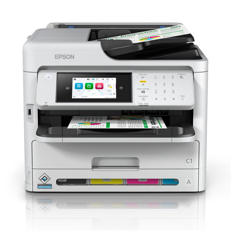 Impresora Multifuncional Epson WorkForce Pro WF-C5891 a Color con Fax, Wi-Fi y Ethernet