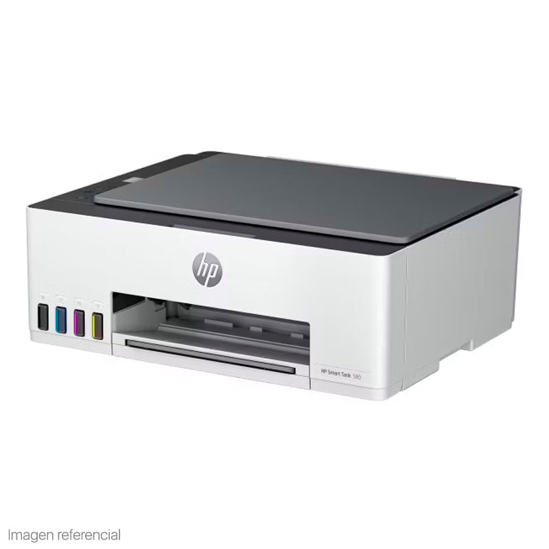 Impresora Multifuncional de Tinta Continua HP Smart Tank 580 Wi-Fi/Bluetooth