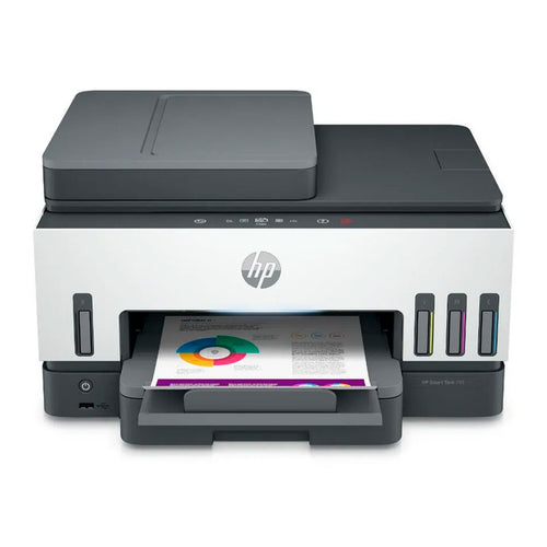 Impresora Multifuncional de Tinta Continua HP Smart Tank 790 (imprime/escanea/copia/fax, Wi-Fi, ADF)