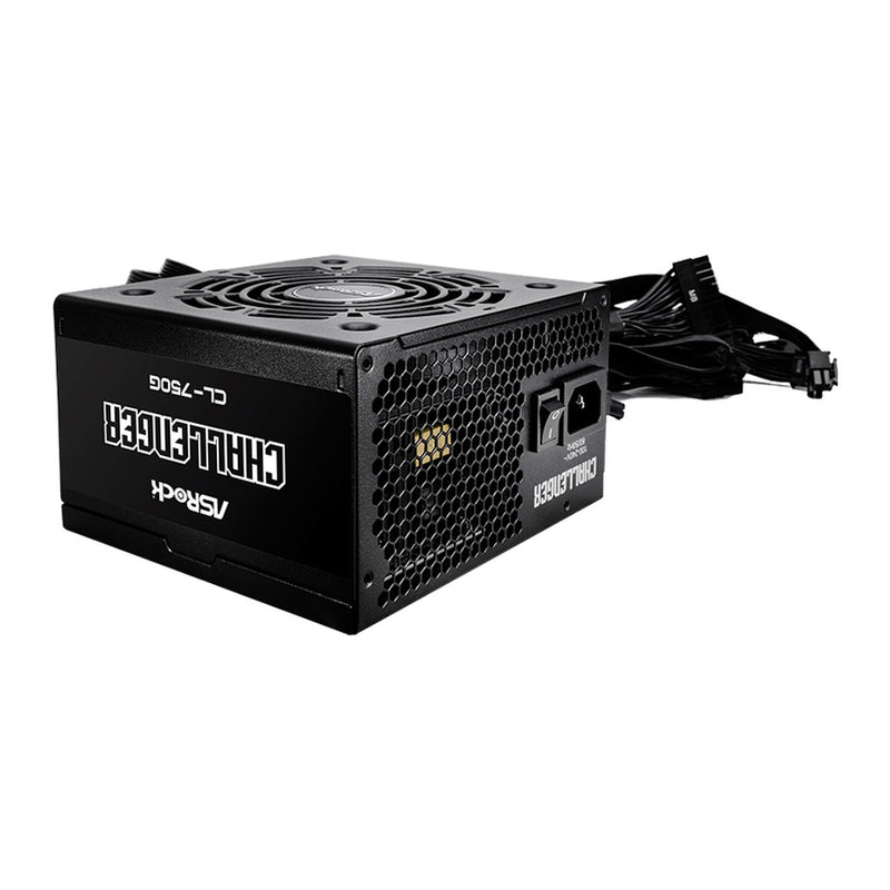 Fuente de Poder ASRock CL-750G 750W (ATX, 80 Plus Gold)