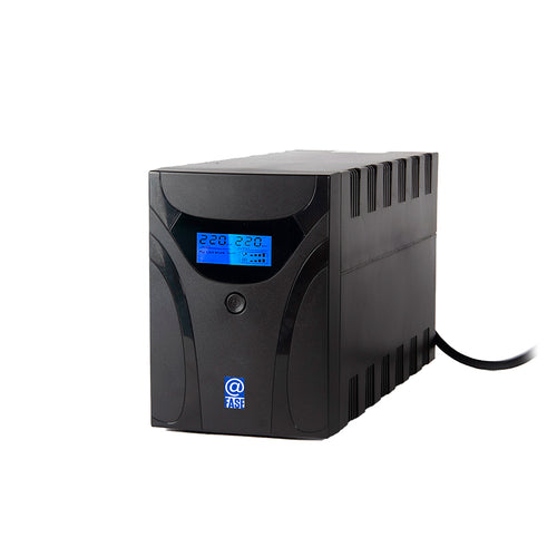 UPS Interactivo Elise Fase AUR-1000-LCD-USB 1000VA/600W con AVR y LCD