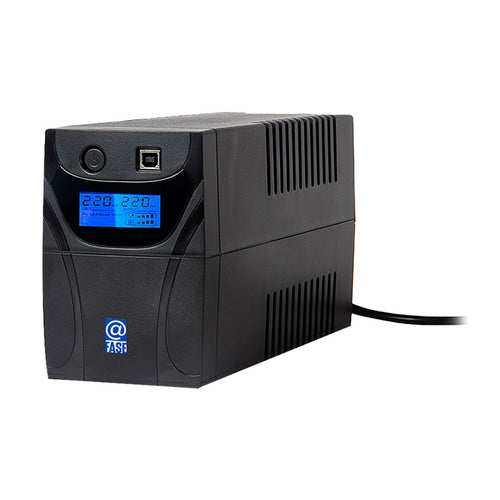 UPS Interactivo Elise Fase AUR-650-LCD-USB 650VA/360W con AVR y LCD