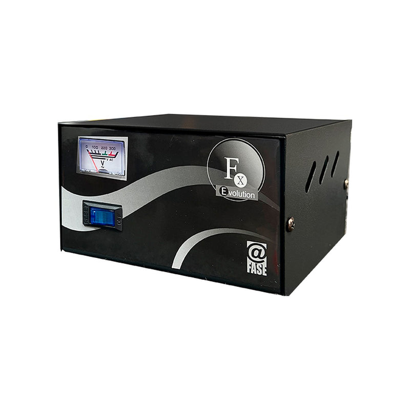 Estabilizador Elise Fase FXE-10 1kVA 220V Estado Sólido (4 Tomas + Bypass)