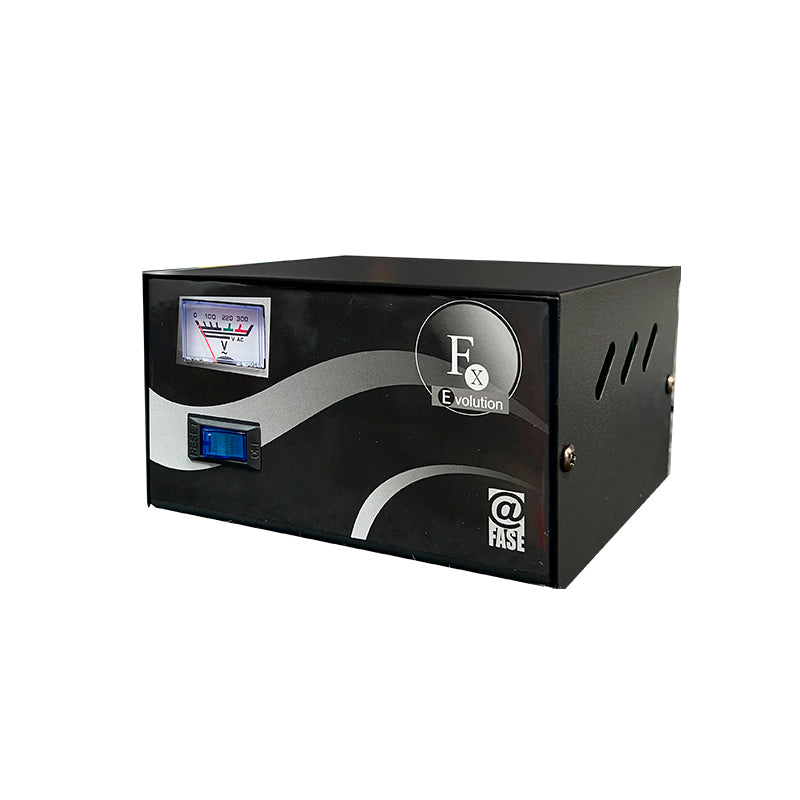 Estabilizador Elise Fase FXE-10 1kVA 220V Estado Sólido (4 Tomas + Bypass)