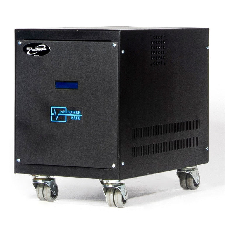 Estabilizador Elise IEDA Power Safe LCR10K 10kVA 220V Estado Sólido (LCD, Bornes)
