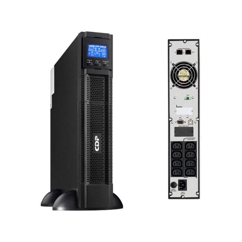 UPS Online CDP UPO11-1 RTAXi 1000VA/1000W Rack/Torre (8 Salidas IEC, PF 1)