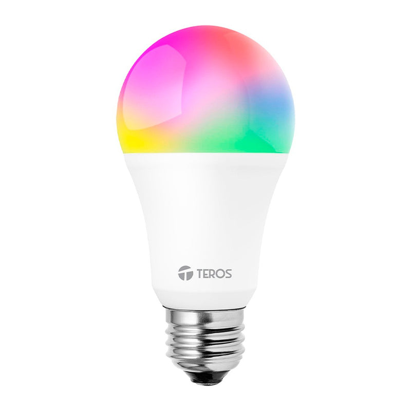 Foco Inteligente LED RGB TEROS TE-9103RGB 9W Wi-Fi (socket E27, control por app y voz)