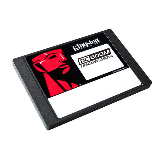 SSD Servidor Kingston DC600M 3.84TB (SATA 2.5", Data Center, PLP, AES)