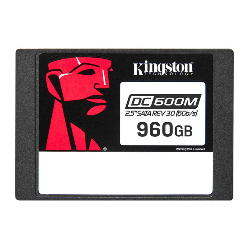 SSD Servidor Kingston DC600M 960GB (SATA 2.5", Data Center, PLP, AES)