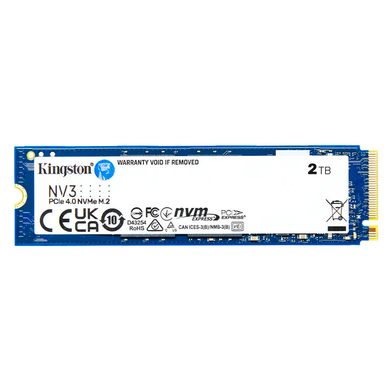 SSD Kingston NV3 2TB M.2 NVMe PCIe 4.0 (6000/5000 MB/s)