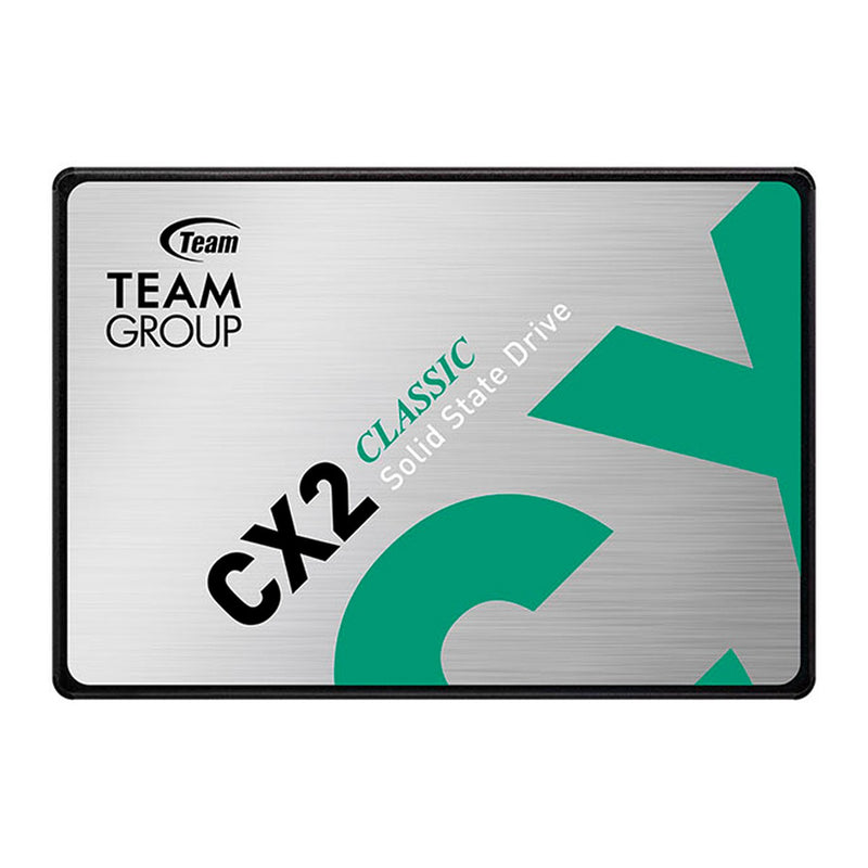 SSD TeamGroup CX2 512GB (SATA 2.5", 530 MB/s, ECC)
