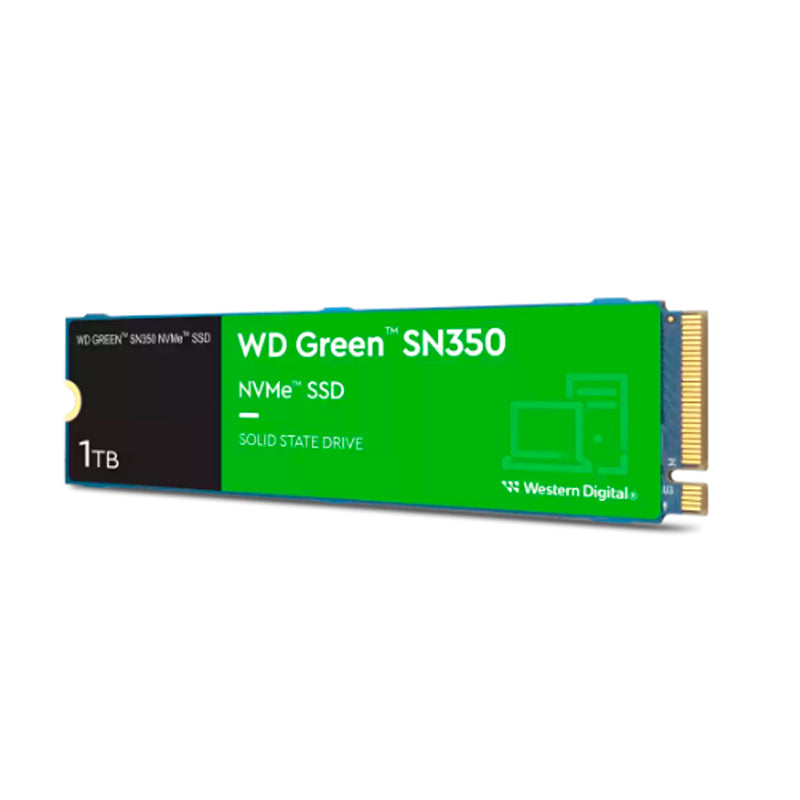 SSD WD Green SN350 1TB M.2 NVMe PCIe 3.0 (2400/1850 MB/s)