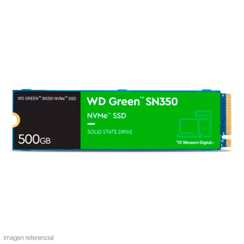 SSD WD Green SN350 500GB M.2 NVMe PCIe 3.0 (2400/1500 MB/s)