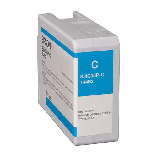 Cartucho de Tinta Epson Cian SJIC35P-C (C13T44B220)
