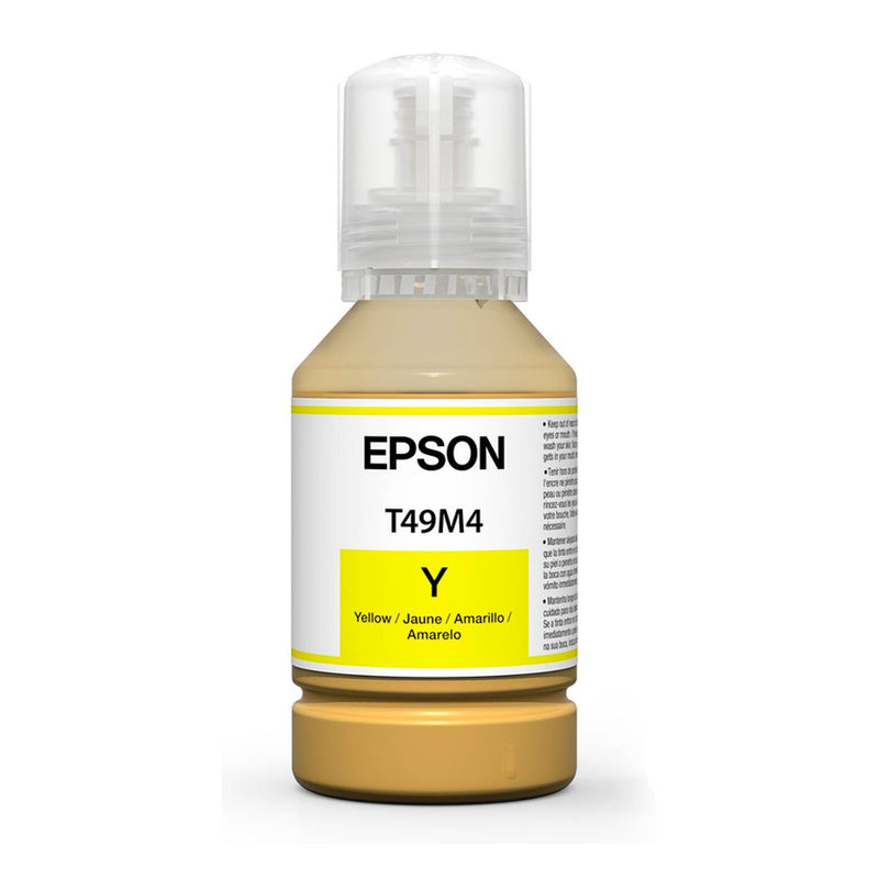Botella de Tinta Epson T49M420 Amarillo UltraChrome DS 140ml (sublimación SureColor F570)