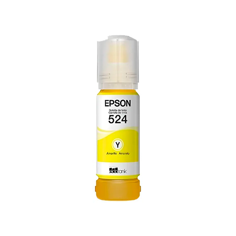 Botella de Tinta Epson T524420 Amarillo (EcoTank serie 524)