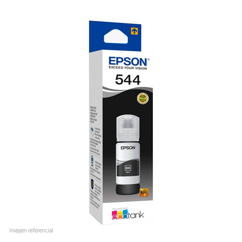 Botella de Tinta Epson T544120 Negro 65ml (EcoTank L3110/L3210/L5290 y más)