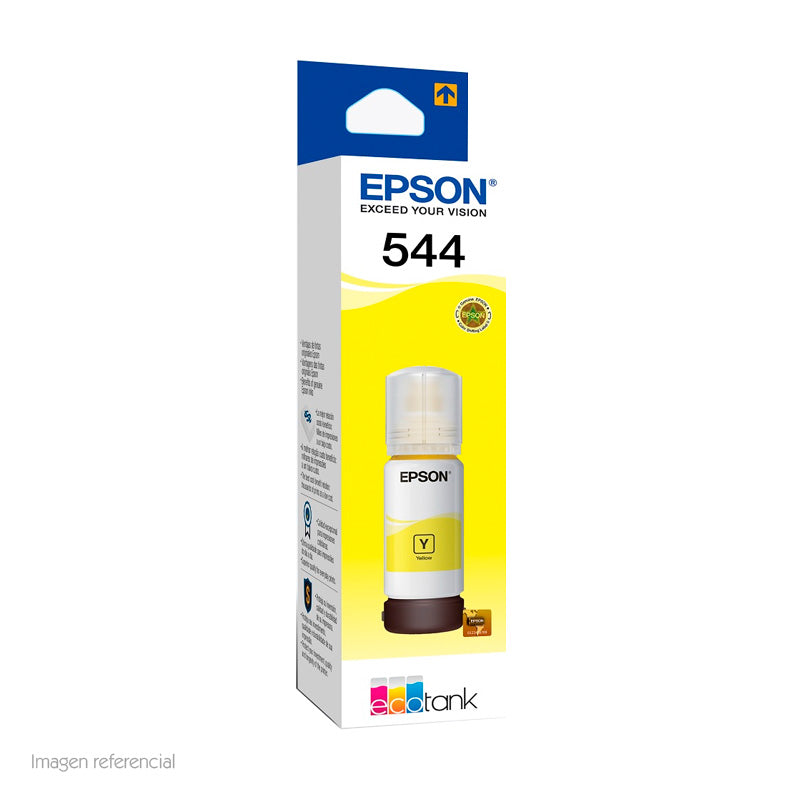 Botella de Tinta Epson T544420 Amarillo 65ml (EcoTank L3110/L3210/L5290 y más)