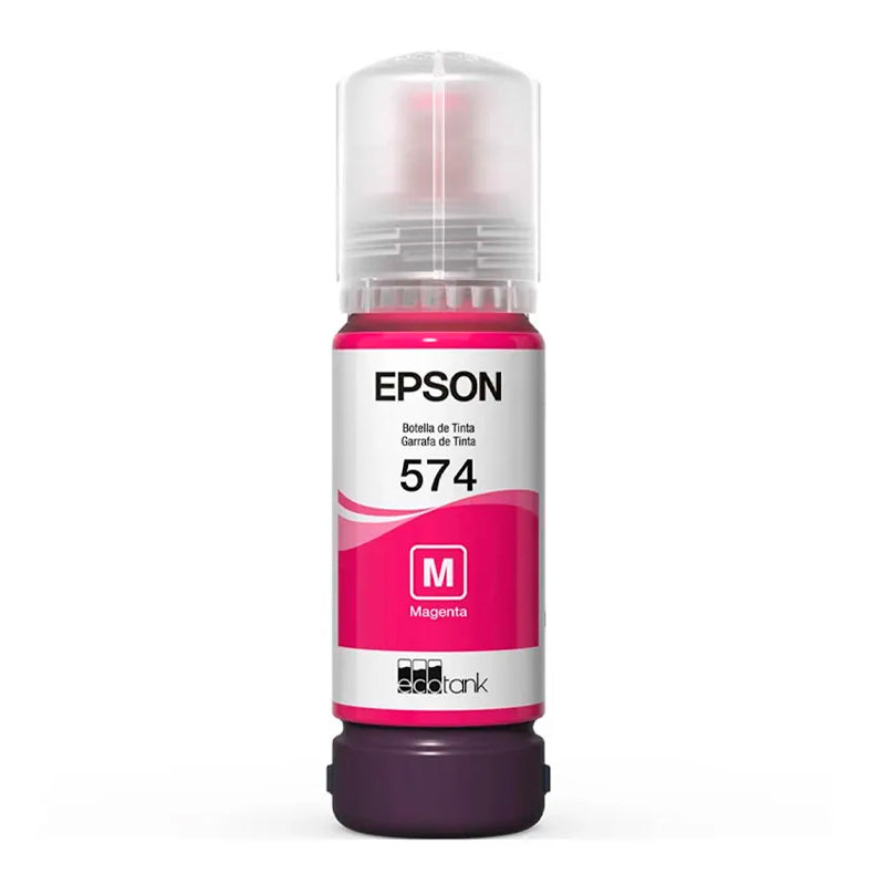 Botella de Tinta Epson T574320 Magenta (EcoTank serie 574)