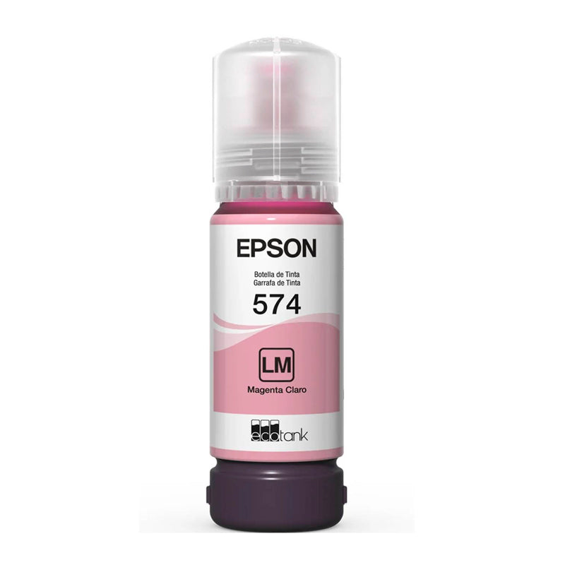 Botella de Tinta Epson T574620 Magenta Claro (EcoTank serie 574)