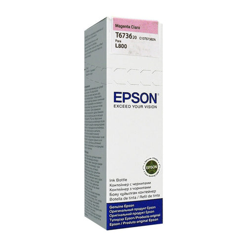 Botella de Tinta Epson T673620 Magenta Claro 70ml (EcoTank fotográfica L800)