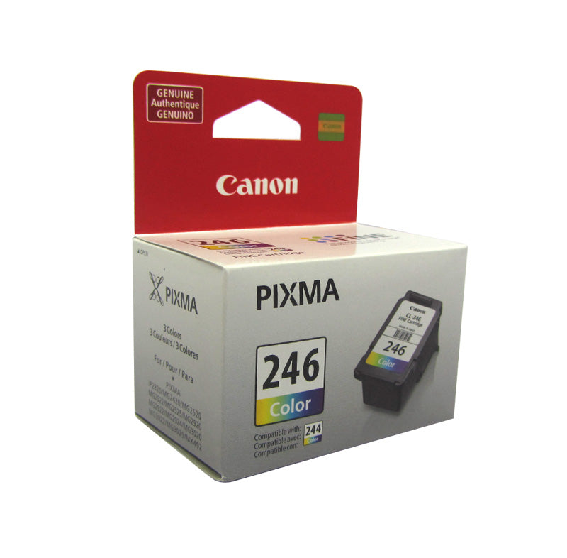 Cartucho de Tinta Canon CL-246 Tricolor (Pixma iP2820/MG2420/MX490 y más)