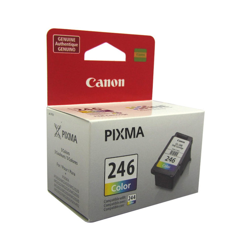 Cartucho de Tinta Canon CL-246 Tricolor (Pixma iP2820/MG2420/MX490 y más)