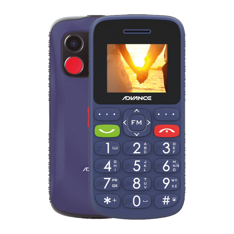 Teléfono Celular Senior Advance HL2460 4G 1.77" (Dual SIM, Teclado con Voz, Radio FM)