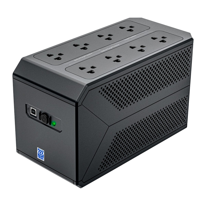 UPS Interactivo Elise Power Box PBOX-850 850VA/480W (8 Tomas)