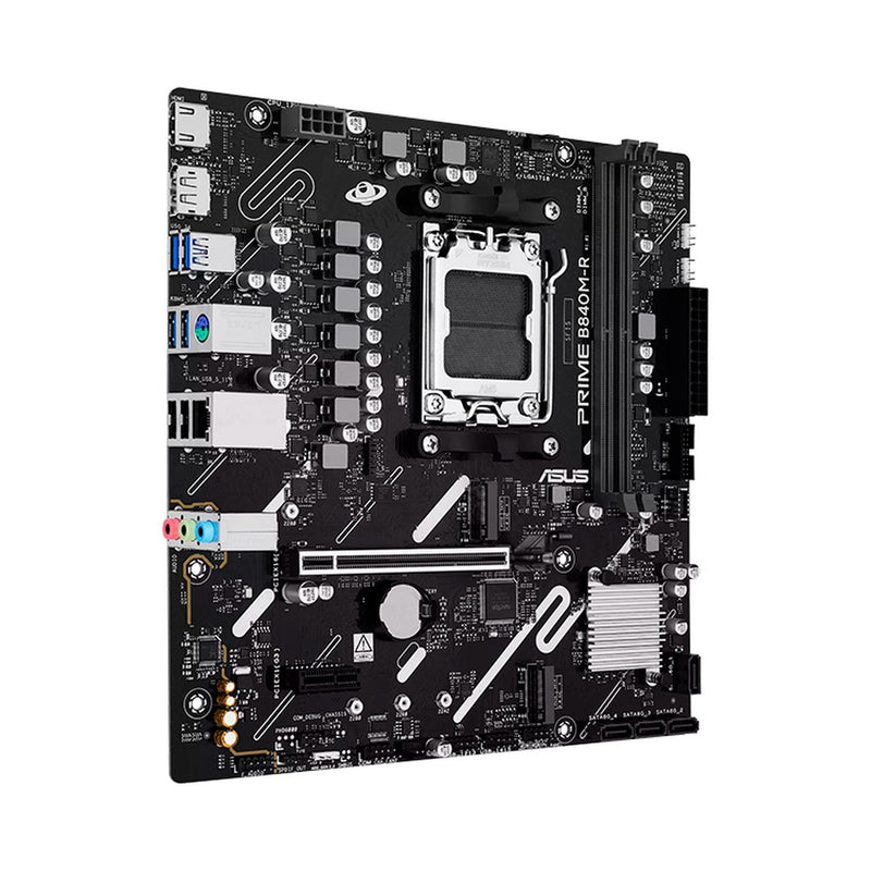 Placa Madre ASUS Prime B840M-R (AMD B840, AM5, DDR5, Micro-ATX)