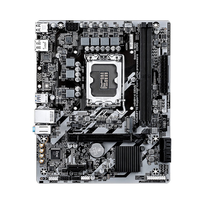 Placa Madre Gigabyte H810M K Gen5 (Intel H810, LGA1851, DDR5, Micro-ATX)
