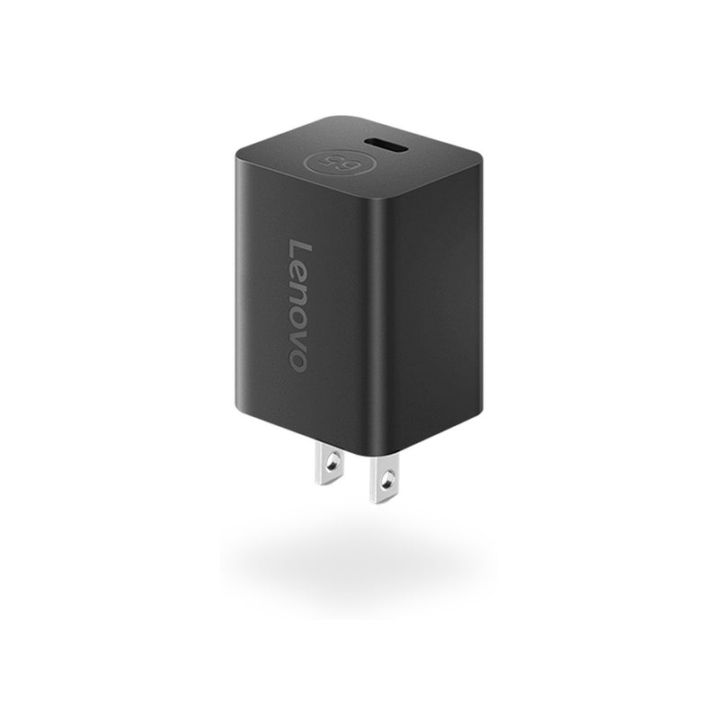 Adaptador de Corriente Lenovo GaN Nano 65W USB-C Carga Rápida