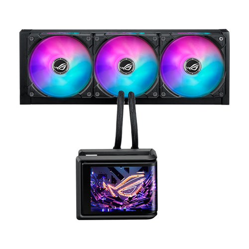 Refrigerador Líquido CPU ASUS ROG Ryuo IV SLC 360 ARGB con Pantalla AMOLED (360mm)