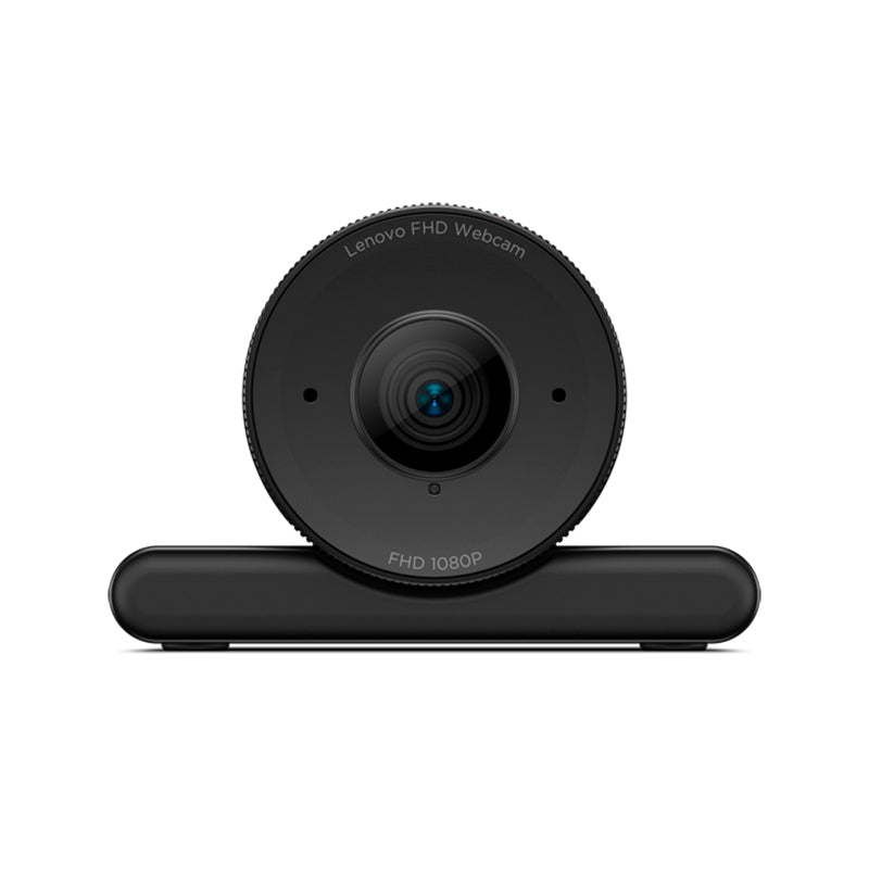 Cámara Web Lenovo FHD 1080p USB con Micrófonos Duales (Certificada Teams)