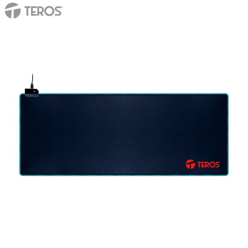 Mousepad Gamer TEROS TE-3020G con iluminación RGB, 80 x 30 cm
