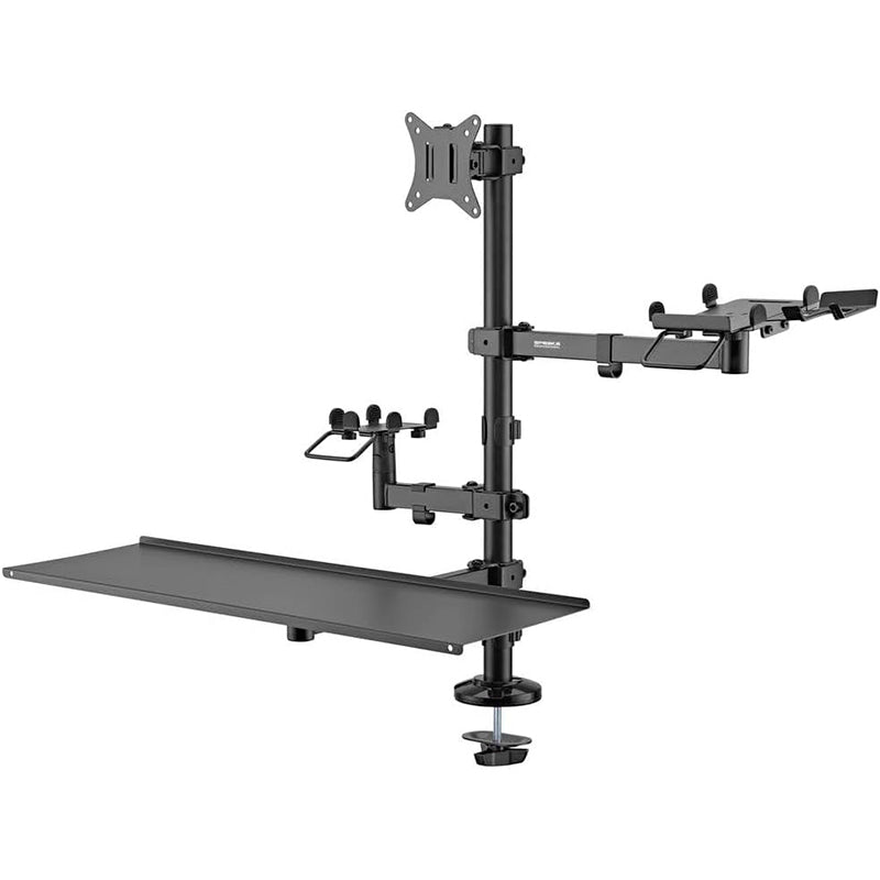 Soporte de Escritorio SpeaKa SP-POS-100 para Monitor POS, Terminal e Impresora