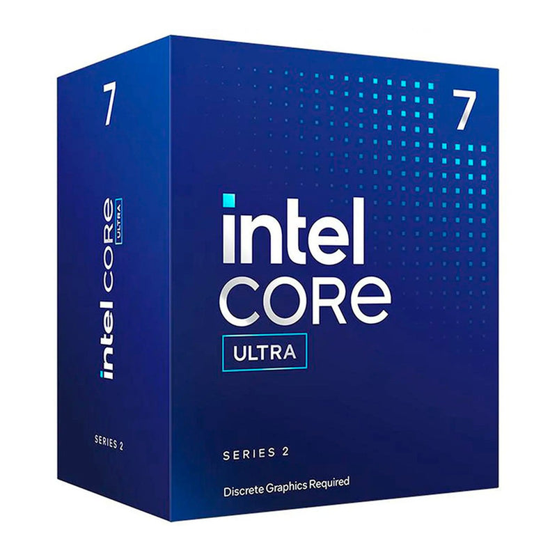 Procesador Intel Core Ultra 7 265F (LGA1851, 20 núcleos, hasta 5.3GHz)