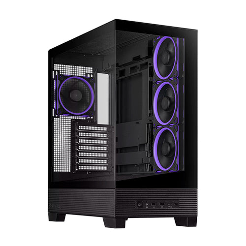 Case Gamer ASUS A31 Plus ARGB Mid Tower (Vidrio Templado, USB-C) Negro
