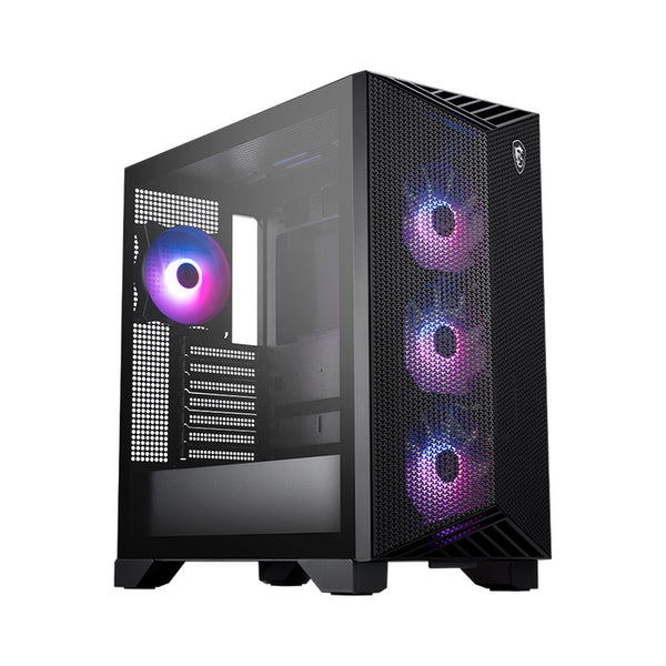 Case Gamer MSI MPG Gungnir 211R Airflow PZ E-ATX (4 Fans ARGB, USB-C) Negro