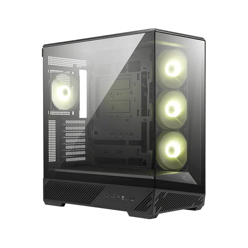 Case Gamer MSI MAG Pano 130R PZ Panorámico ATX (USB-C) Negro