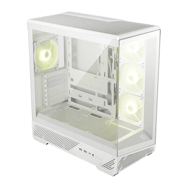 Case Gamer MSI MAG Pano 130R PZ Panorámico ATX (USB-C) Blanco