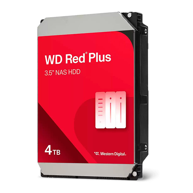 Disco Duro Interno WD Red Plus 4TB NAS SATA 3.5" 5400RPM (128MB, CMR)
