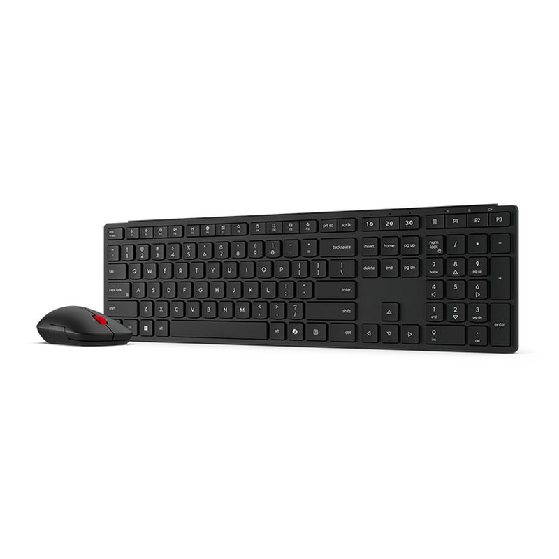 Kit Teclado y Mouse Inalámbricos Multimodo Lenovo Pro Combo 6000 (Bluetooth 5.3/2.4G, español LA)