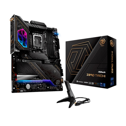 Placa Madre ASRock Z890 Taichi (Intel Z890, LGA1851, DDR5, ATX)