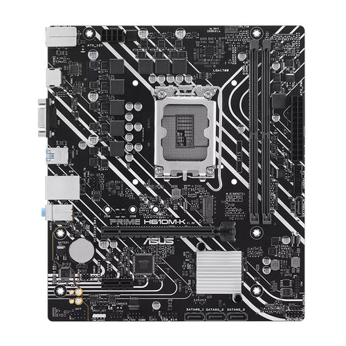 Placa Madre ASUS PRIME H610M-K (Intel H610, LGA1700, DDR5, mATX)