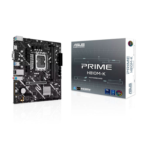 Placa Madre ASUS PRIME H810M-K (Intel H810, LGA1851, DDR5, mATX)